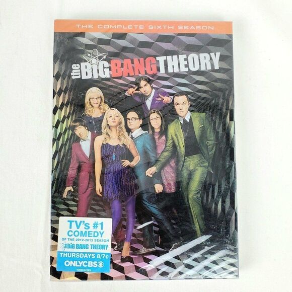 The Big Bang Theory (TV Series 6th Season) [DVD] Sealed Brand New - Picture 1 of 2